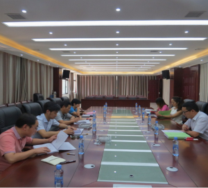 Peng chao, deputy director of the science and technology department of the provincial industry and information technology commission, went to yichun wanshen to investigate and apply for the provincial enterprise technology center