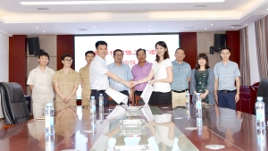 Yichun Wanshen signed a contract with Dongguan Silang Company upon the digital solid plant project
